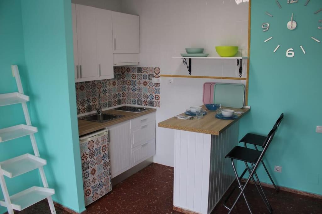 Apartamento Vista Al Mar Piscina Playa 3 Min Aguadulce  Buitenkant foto