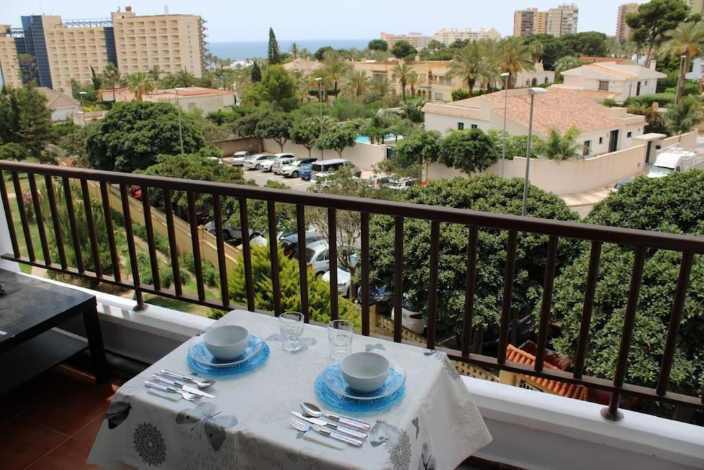 Apartamento Vista Al Mar Piscina Playa 3 Min Aguadulce  Buitenkant foto